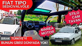 Marea motorlu, Stilo tavanlı Fiat Tipo (1997) Böylesi dünyada tek olabilir! Şimdilik en pahalı Tipo!