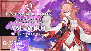 GENSHIN - Yae Miko (CV: Ayane Sakura) [Pertapa Rubah licik dengan Kisah Uniknya]