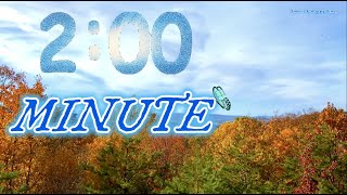 2 Minute fall Timer 🍂With Relaxing Music 🎼