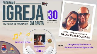 Programa Igreja em Pauta | AO VIVO 20h 30/09/2022