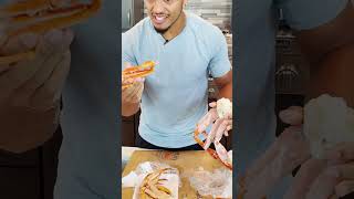 NFL QB Brett Hundley Compares CrabPlace.com® Snow Crabs to Mainstream Grocery