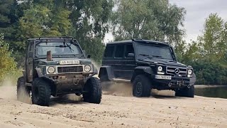 ДРАГ- РЕЙСИНГ MERCEDES GELANDEWAGEN & SUZUKI SAMURAI