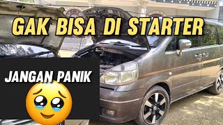 Starter Cuma Bunyi Cettek - Jangan Panik dulu . Serena c24 dan jg mobil umum lainnya .