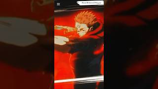 Sakuna vs jogo battle in jujitsu kaisen #anime #jjk #sakuna #shorts