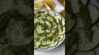 🥒CARPACCIO DE CALABACÍN | con pesto💚