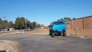 1987 K5 drive by 355 Stroker 40" tires monster truck