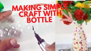 Blooming Creativity l Crafting Beautiful Flower Pots from Recycled Bottles Green DIY Gardening Guide