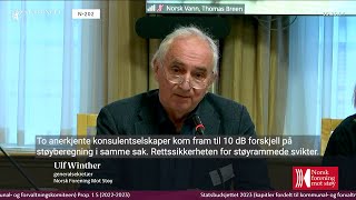 Stortingets kommunal- og forvaltningskomité - Statsbudsjettet 2022 - 2023