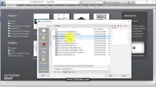 REVIT ARCHITECTURAL PROJECT 01 INTRO AND PROJECT TEMPLATE