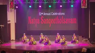 Natya Sangeetholsvam Reggata Dancers 2024 Live show