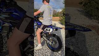 Last time on the 2022 YZ 85... #bike #yamaha