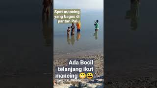 Spot Mancing Populer di Pantai Palu #shorts