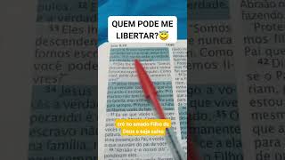 Quem pode me libertar? #crente #reflexão #fe #tudopossonaquelequemefortalece