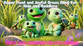 Joyful Apple Green Song For Kids and Toddlers