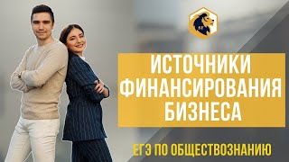 Детальный разбор сложной темы ЕГЭ по обществу "Источники финансирования бизнеса"