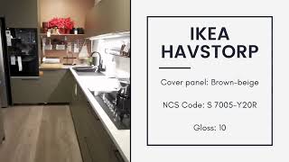 IKEA Havstorp Kitchen: Brown Beige Cabinets & Island Tour