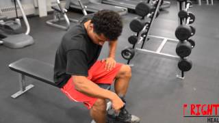 Tutorial | Seated One-Arm Palms-Down Dumbbell Wrist Curl