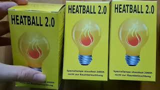 "Heatball" Glühlampen