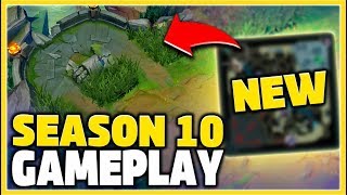 *NEW SEASON 10 GAMEPLAY* PLAYING IN SEASON 10 AT RIOT VS PROS - League of Legends