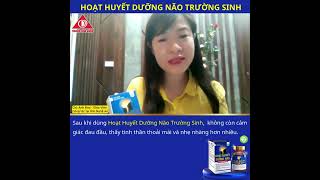 không còn cảm giác đau đầu, thấy tinh thần thoải mái và nhẹ nhàng hơn nhiều