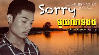 Sorry មួយលានដង-ខេមរះ​ សិរីមន្ដ​ [​ Cover by Chhum Mithona ]