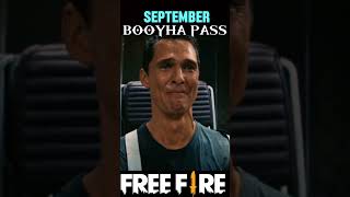 September Month BOOYHA PASS Full Review 😱🙋 #shorts #trending #freefire