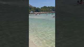 🏝️ Clear water in Cala Agulla, Mallorca 🏝️ #calaagulla #mallorca #clearwaterbeach