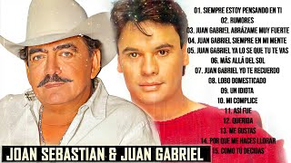 JOAN SEBASTIAN & JUAN GABRIEL ÉXITOS SUS MEJORES ROMÁNTICAS - 25 GRANDES ÉXITOS BALADAS DEL AYER