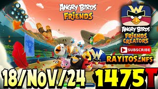 Angry Birds Friends All Levels Tournament 1475 Highscore POWER-UP walkthrough