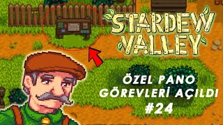 ÖZEL SİPARİŞ PANOSU AÇILDI (Stardew Valley Türkçe) #24