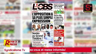 🔴 Revue de Presse (wolof) syndicalisme.net Lundi 10 Juin 2024