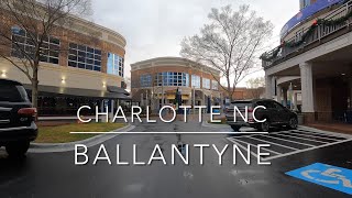 DRIVING CHARLOTTE NC | BALLANTYNE | 4K DRIVE