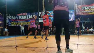 volly Ball di Ciamis saling adu serang sampai set 5