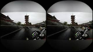 Ducati Monster 1200 in VR 3D SBS (side by side) max speed Racing