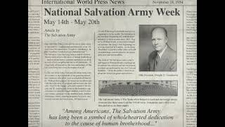 National Salvation Army Week