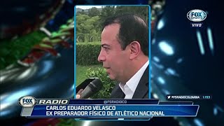 CARLOS EDUARDO VELASCO SE DESPIDIÓ DE NACIONAL ENTRE LÁGRIMAS.