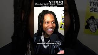 Lil Durk: When they cut my dreads I thought my career was over...#lildurk #nardwuar  #shorts2023