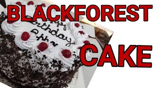 Black forest cake- without oven ( using pot)