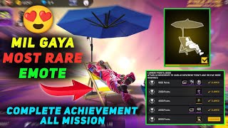 8000 POINTS कैसे करें, How To Complete Achievement Points In Free Fire, Free Fire Achievement System