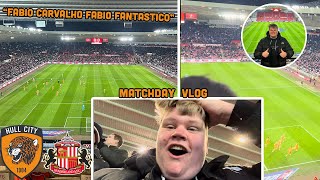 FABIO CARVALHO SENDS HULL CITY FANS INTO PANDEMONIUM! Hull City 1-0 Sunderland AFC Matchday Vlog