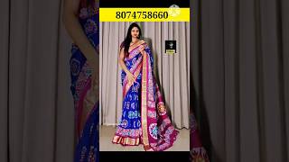 Beautiful🥰 #dola silk sarees with contrast border Price:899+$