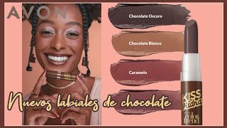 Colección de labiales de chocolate Colortrend Avon #avonméxico