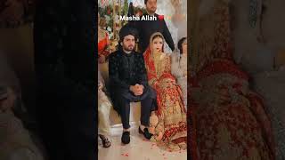 Adeel murtaza Wife Face Reveal 😲 #shortvideo #barat #aqsa #duet