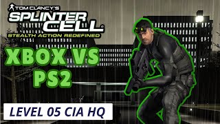 Splinter Cell: Two Versions, One Game | Level 05 CIA HQ | Xbox/PC/HD vs PS2/GC