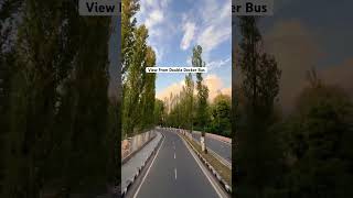 Srinagar tour in Double Decker Bus #kashmirtourism #explorekashmir #shortsfeed