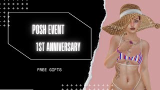 [SECONDLIFE] 🎁FREE GIFTS at Posh Event - Birthday event!🎁