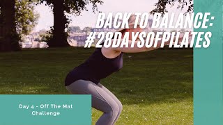 28 Days of Pilates Challenge - Day 4 Off The Mat Challenge (Pilates Squats)