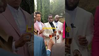 Diddy, Jay-Z and other group enjoying life