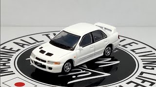 JKM 1/64 Mitsubishi Lancer EVO 1 // white showcase