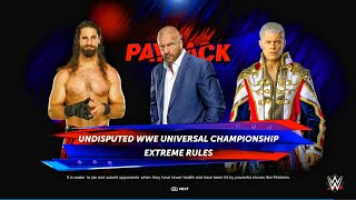 Pedigree Vs Pedigree Vs Pedigree - Undisputed Universal Championship Match | WWE 2k24